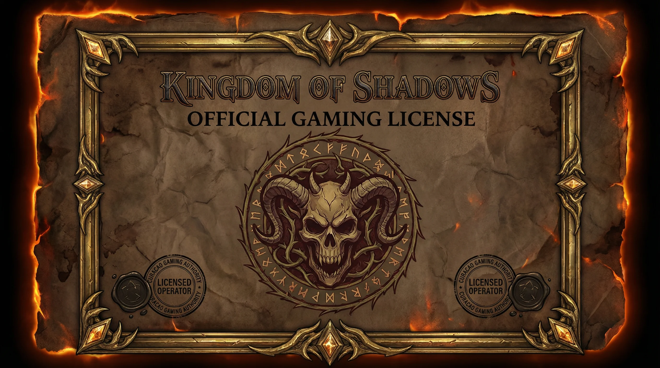 Certificado de licença de jogos Curaçao eGaming do lottubet